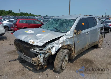 2019 Chevrolet Traverse 1Lt из США, поврежденный, VIN 1GNEVGKW2KJ241077